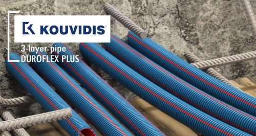 KOUVIDES 3-Layer pipe DUROFLEX PLUS