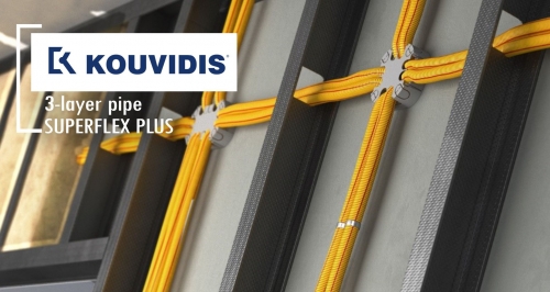 The new 3-layer pipe SUPERFLEX PLUS by KOUVIDES