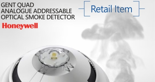 GENT Quad Analogue Addressable Optical Smoke Detector