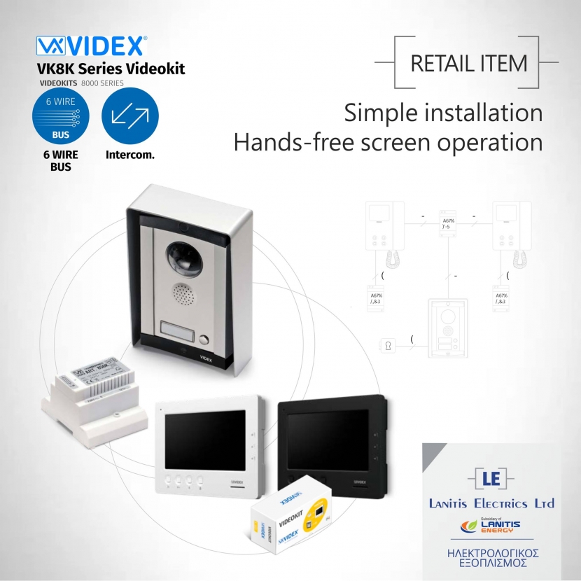 VIDEX Video Intercoms and access control system