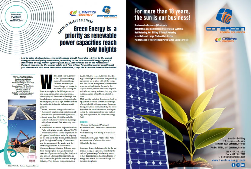 Gold magazine July 2023 – INVESTING IN ENERGY