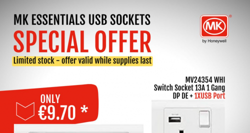 MK Essentials Sockets Special Offer