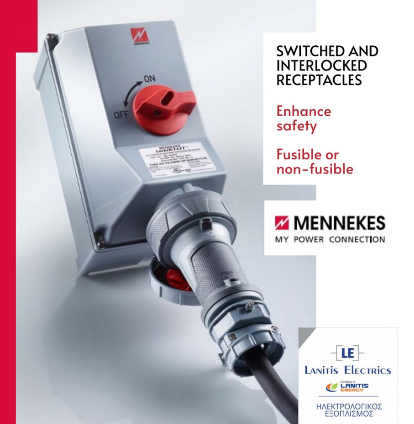 Switched and interlocked receptables by Menekkes